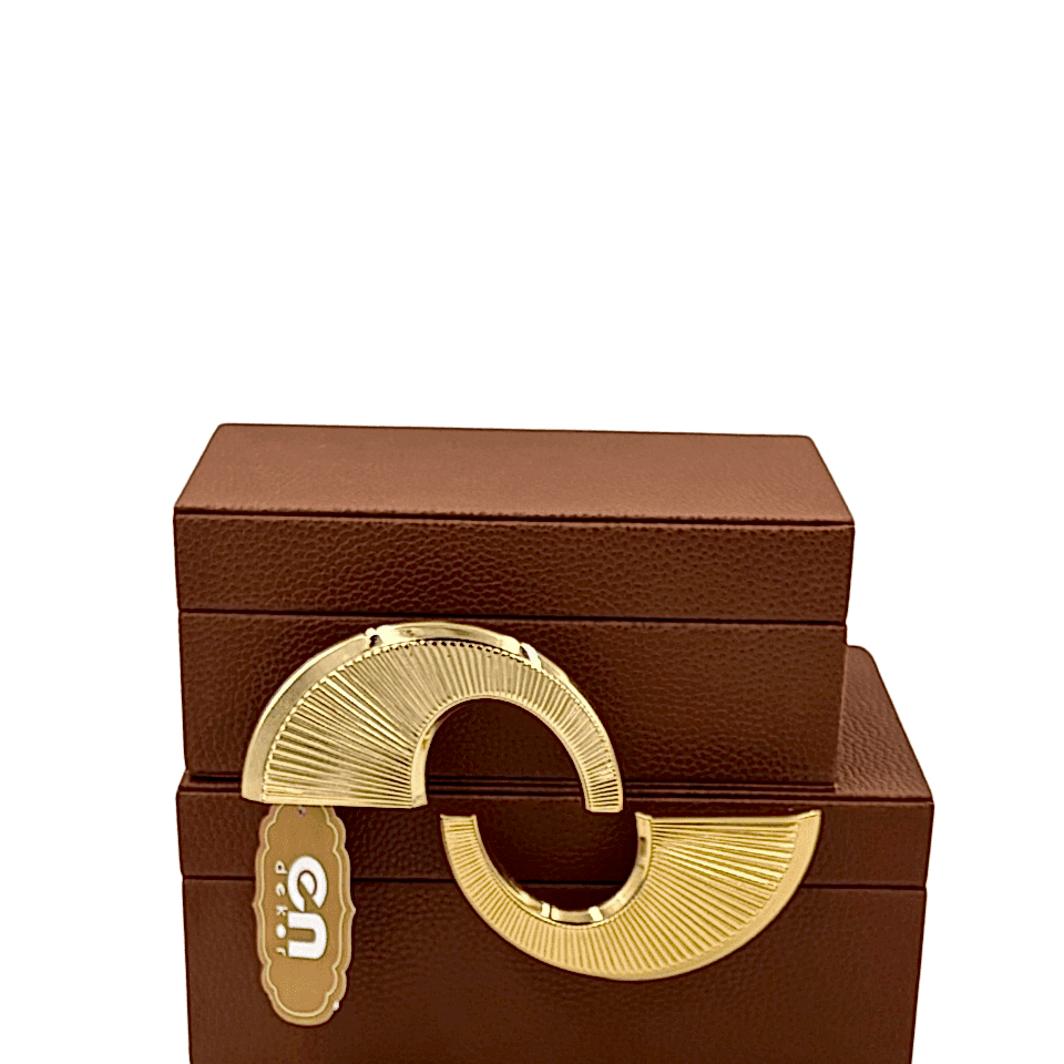 Gerçek Deri İkili Dekoratif Kutu