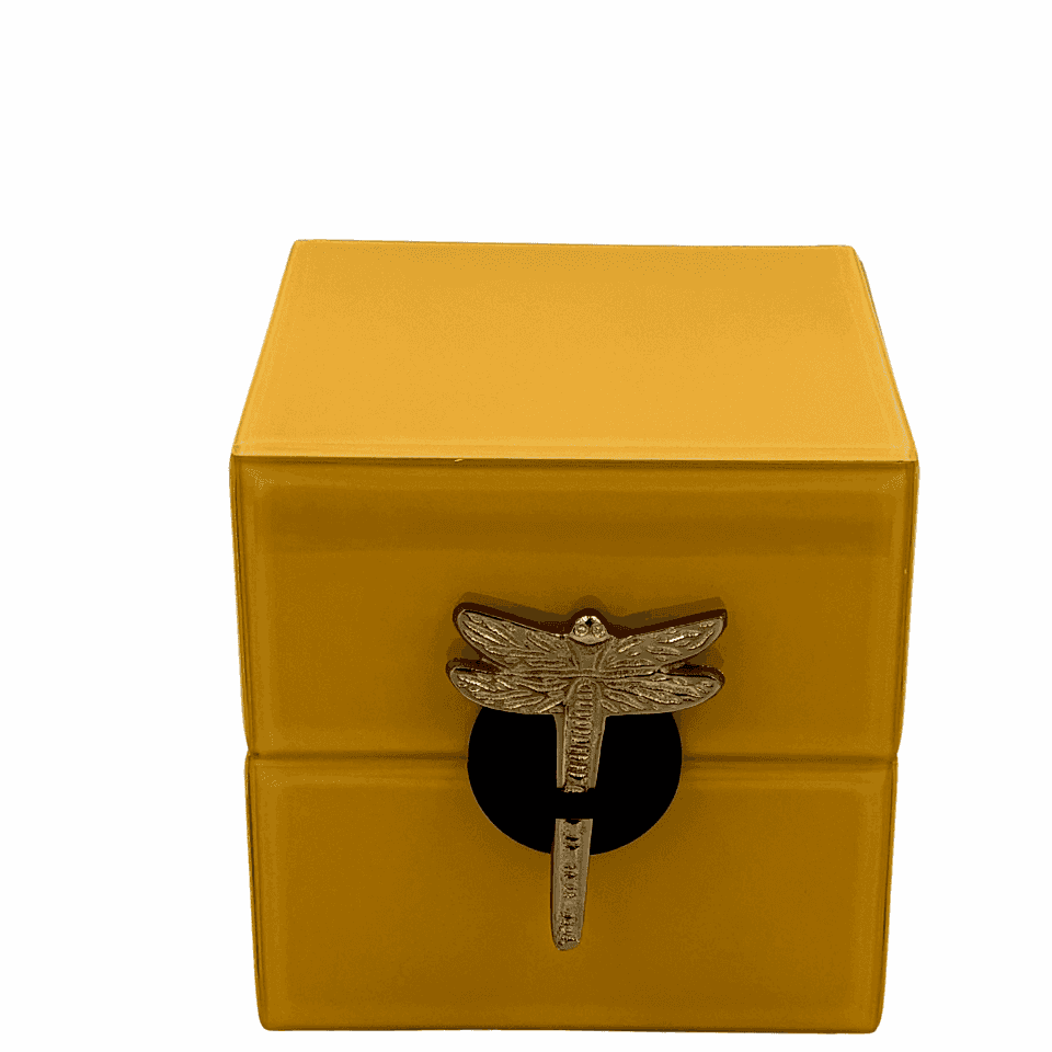 Sarı Yusufcuklu Küp Kutu