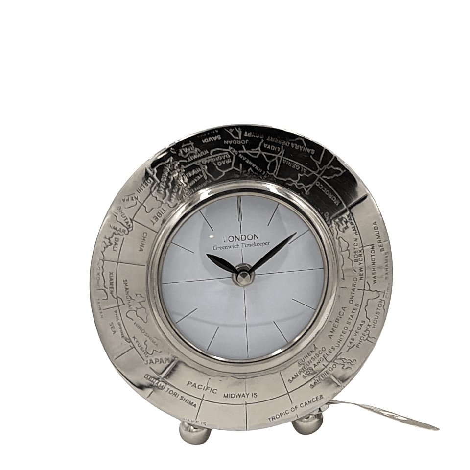 Haritalı Masa Saati