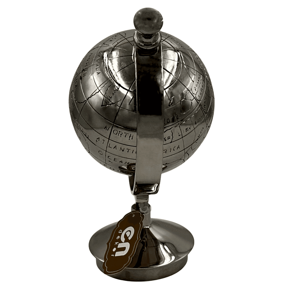 Gümüş Döküm Dünya Küre