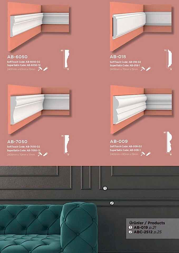 AB 009 Boyanabilir Bordür