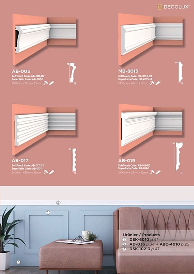 AB 017 Boyanabilir Bordür