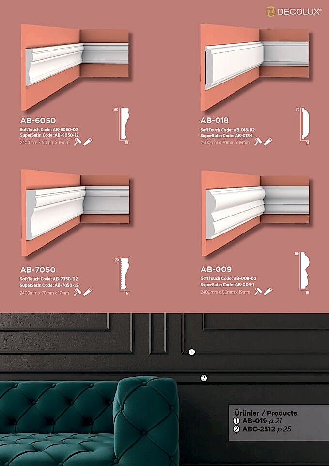 AB 018 Boyanabilir Bordür