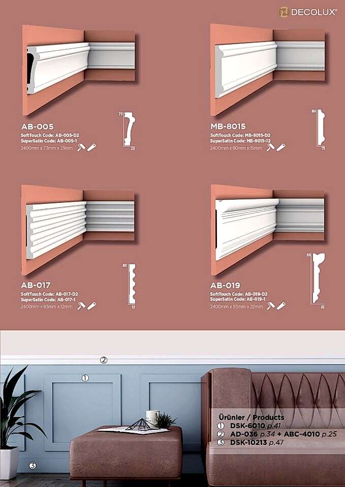 AB 019 Boyanabilir Bordür