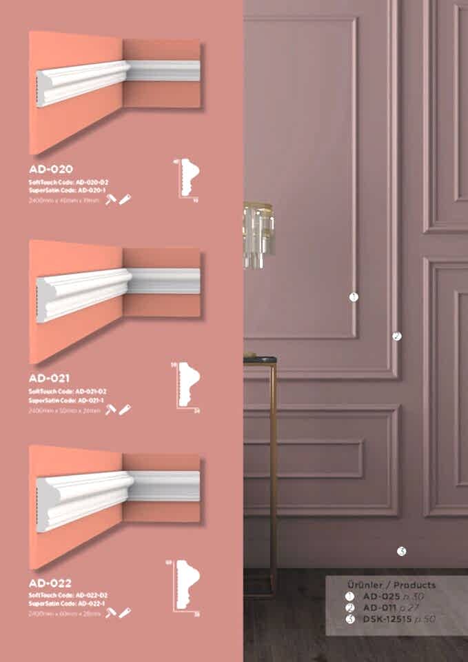 AB 021 Boyanabilir Bordür