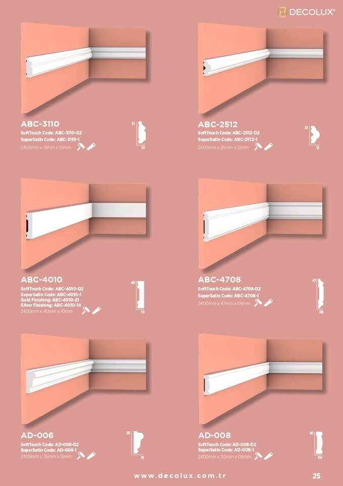 ABC 2512 Boyanabilir Çıta