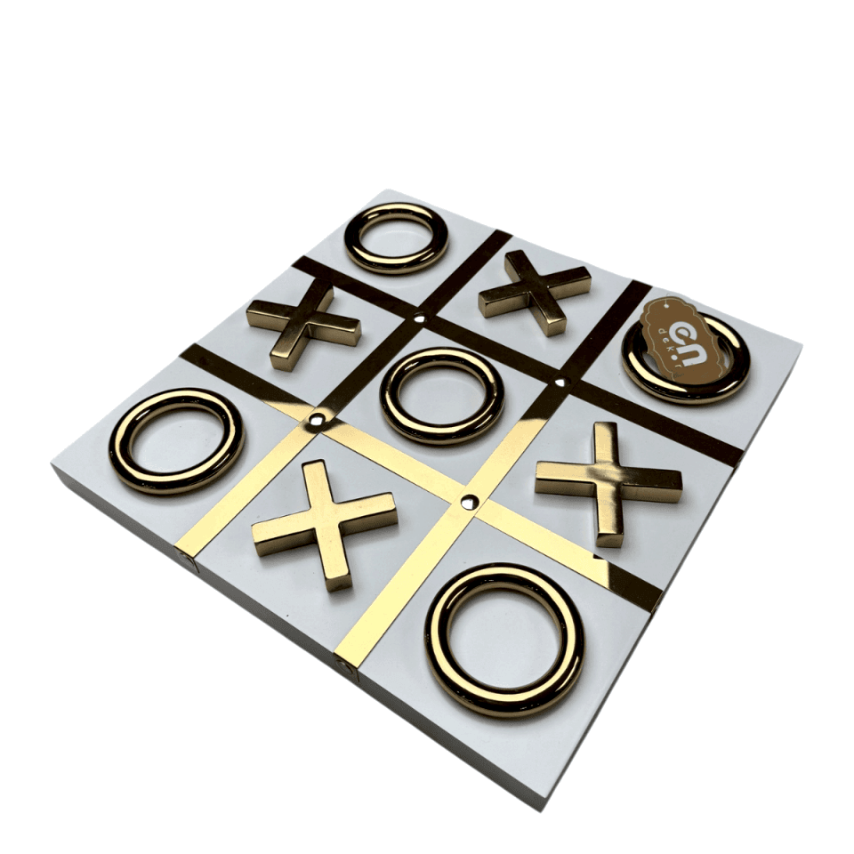 XOX PİRİNÇ İŞLEMELİ DEKOR