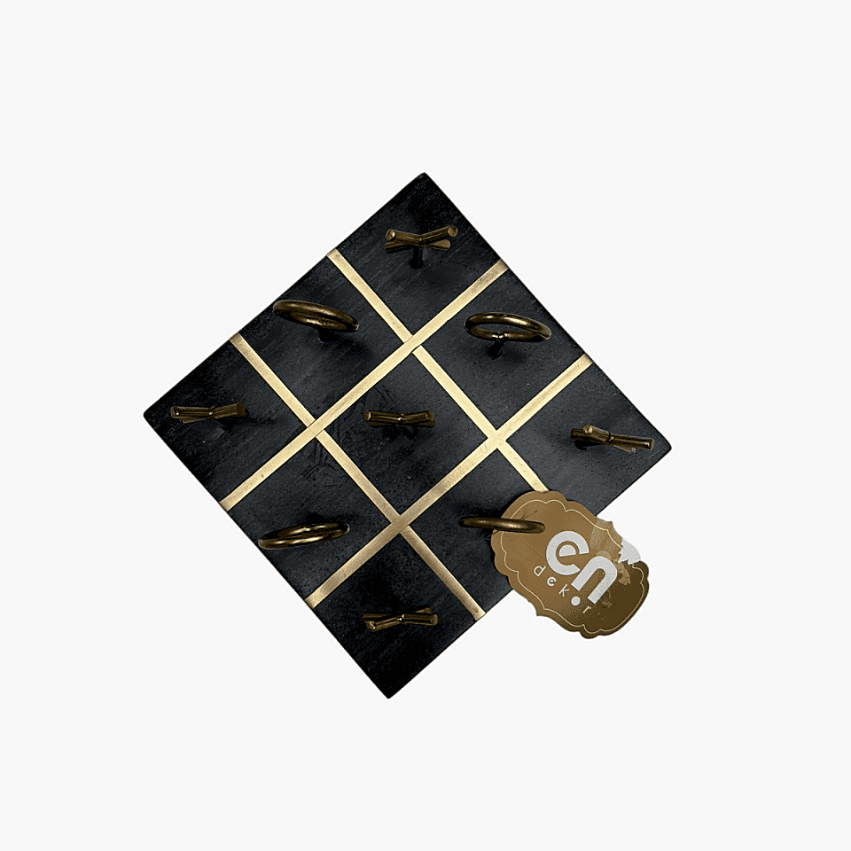 XOX PİRİNÇ İŞLEMELİ DEKOR