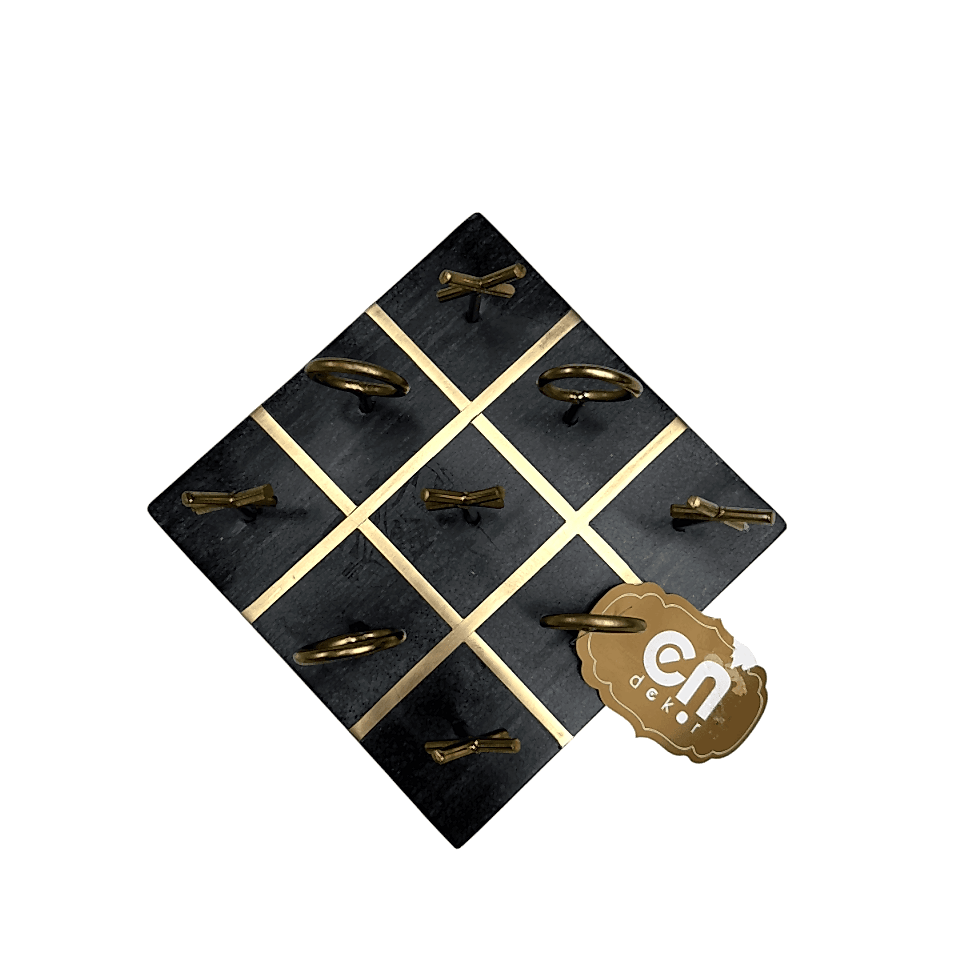 XOX PİRİNÇ İŞLEMELİ DEKOR