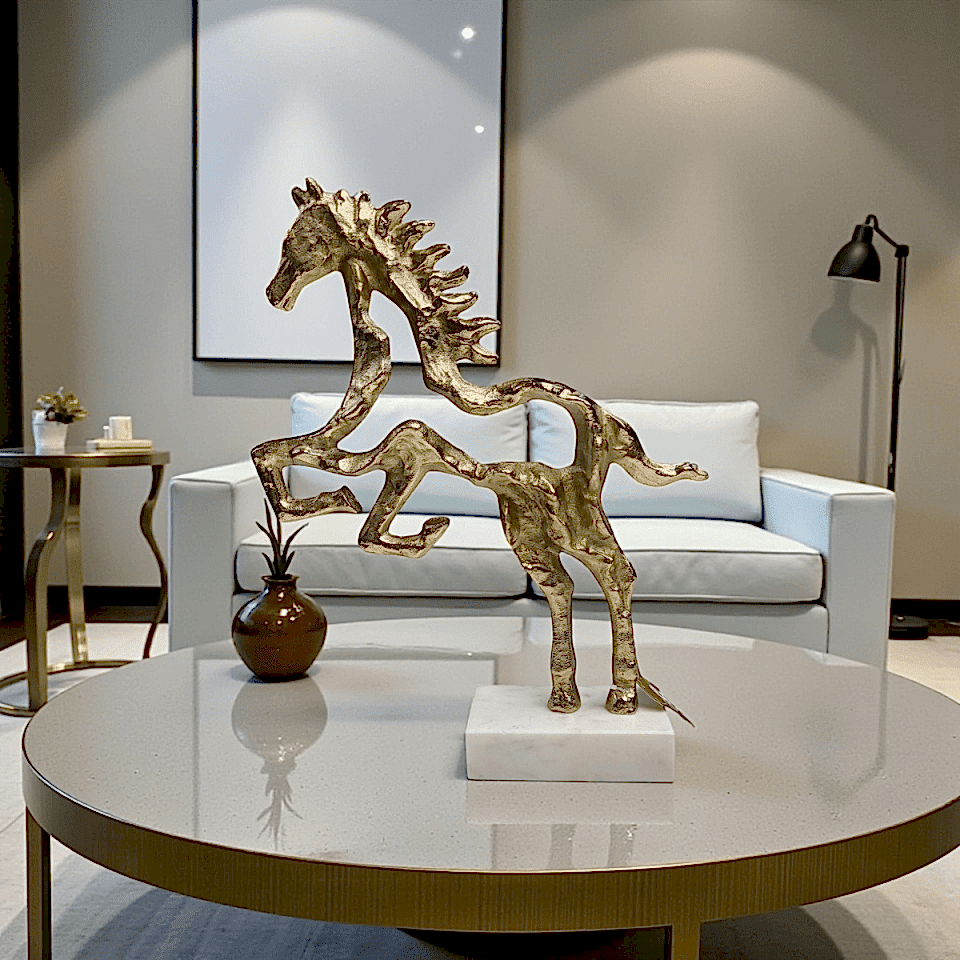 DÖKÜM SOYUT AT OBJE