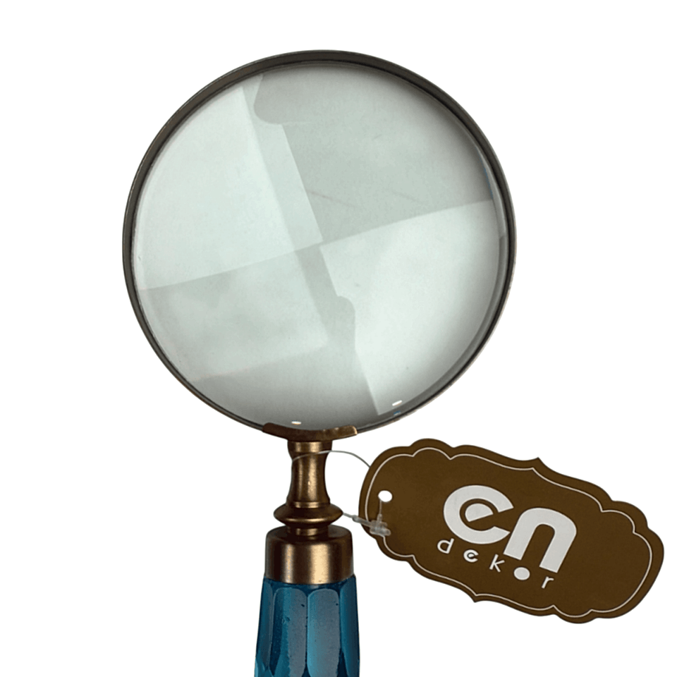 MAVİ İTHAL BÜYÜTEÇ