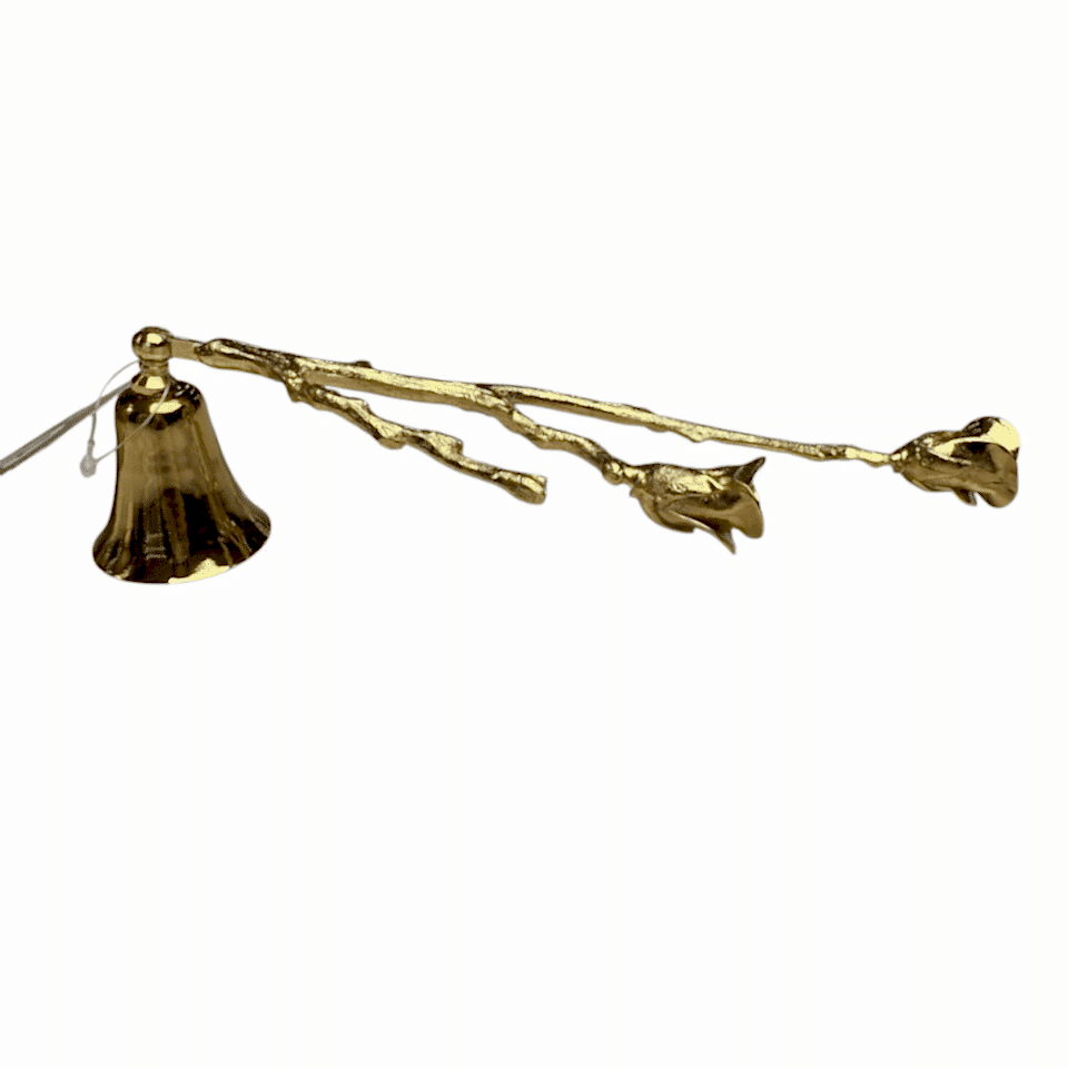 GOLD GÜLLÜ MUM SÖNDÜRÜCÜ