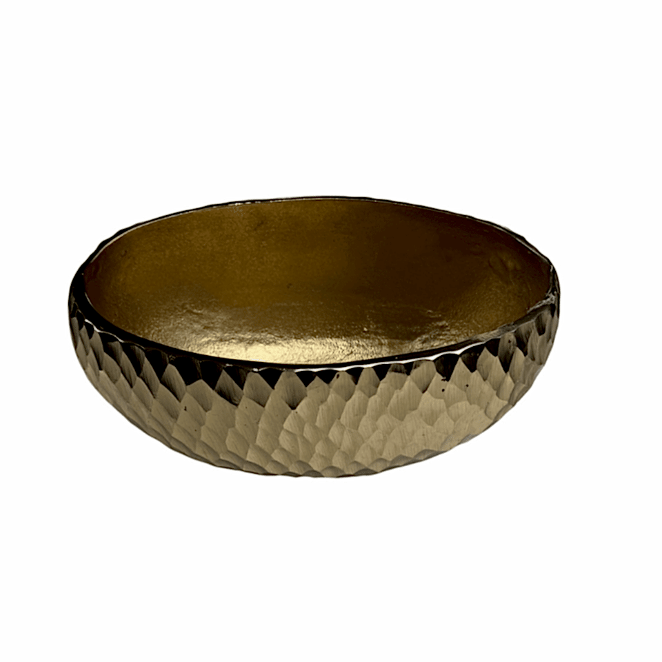 GOLD DÖKÜM DEKORATİF KASE