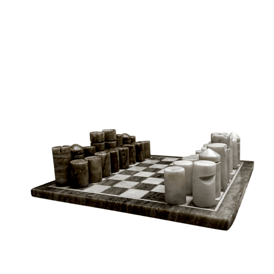 MERMER BEYAZ BEJ SATRANÇ