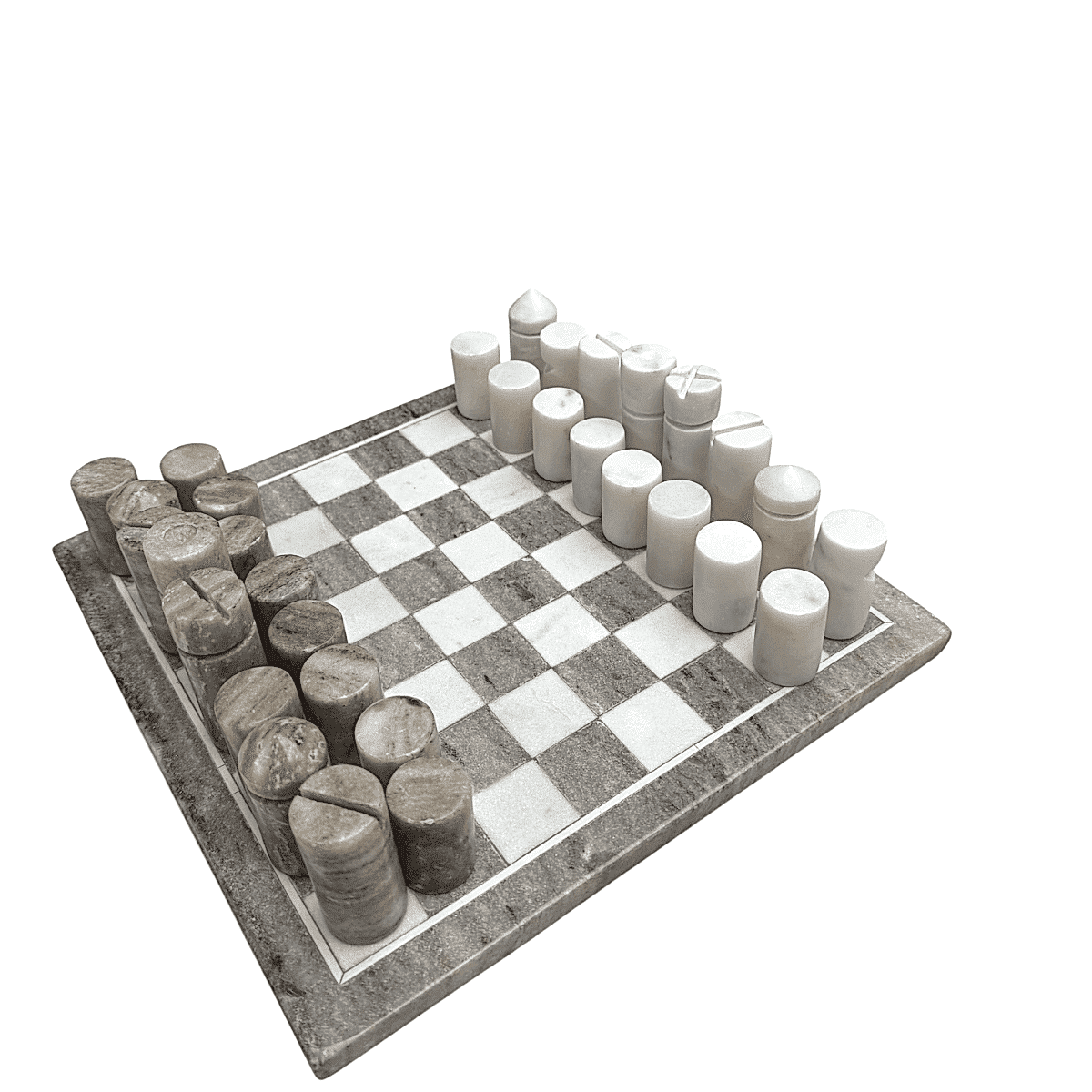 MERMER BEYAZ BEJ SATRANÇ