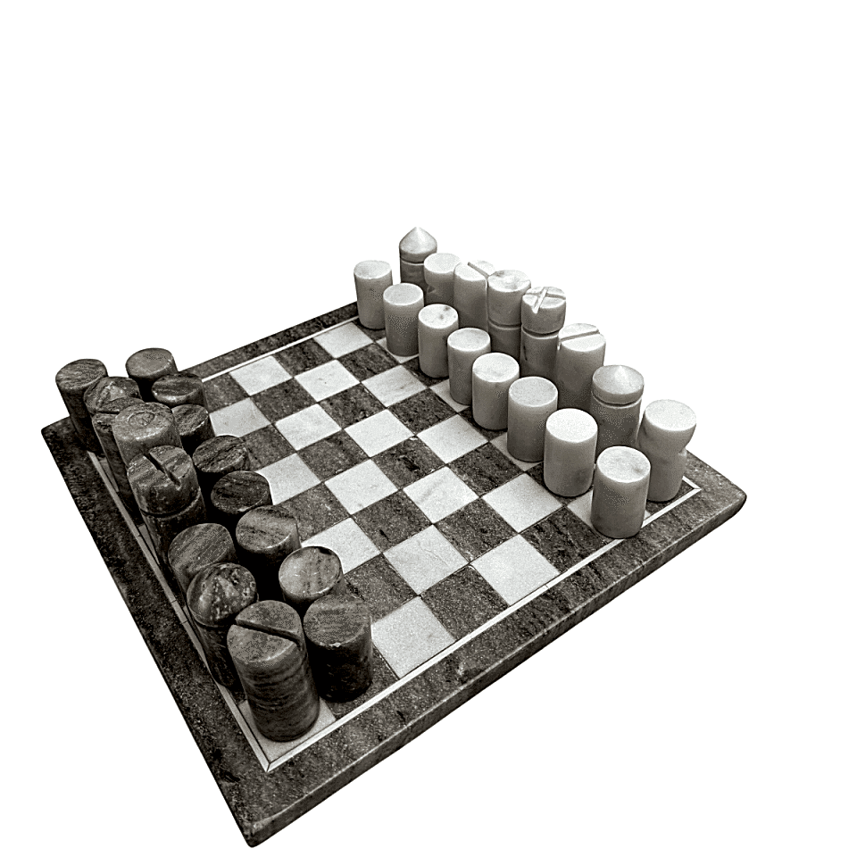 MERMER BEYAZ BEJ SATRANÇ