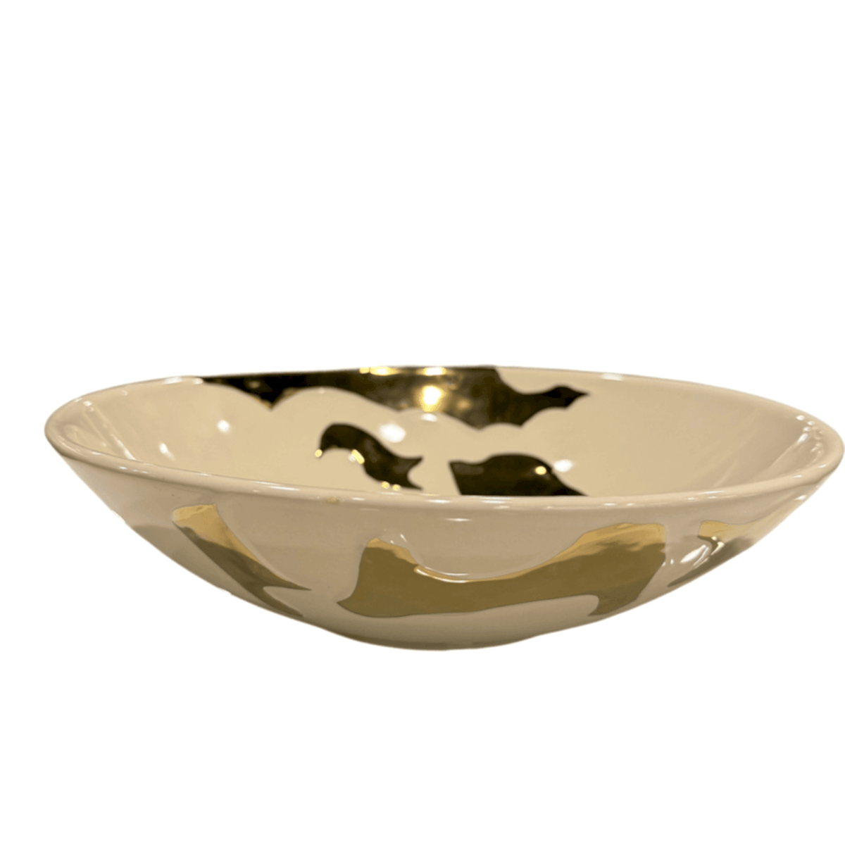 SLOT DEKORATİF TABAK BEJ