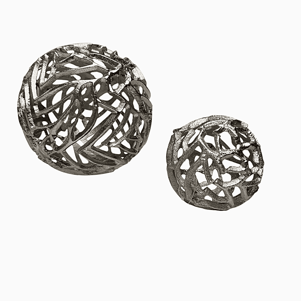 TOP DEKOR 2Lİ DÖKÜM SET GÜMÜŞ