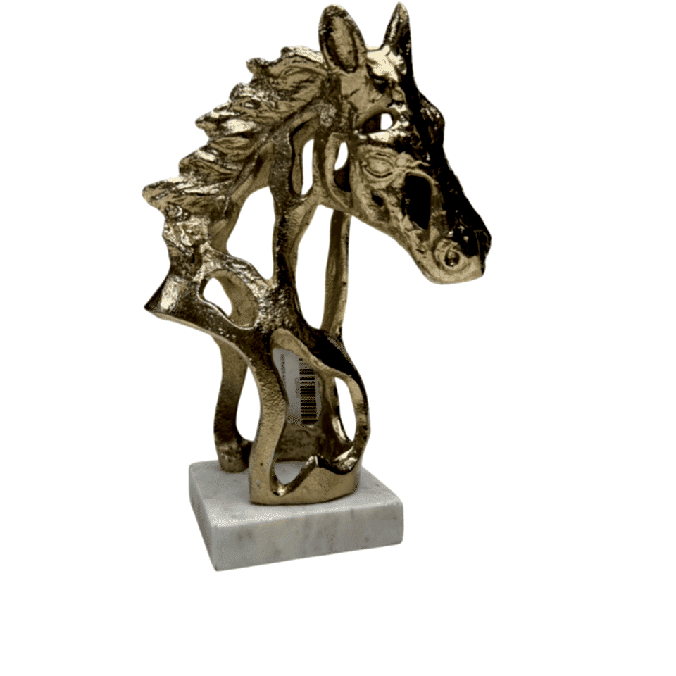 MERMER KAİDELİ AT BÜST GOLD