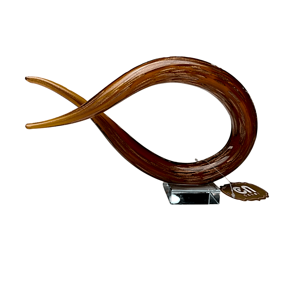 SOYUT CAM OBJE AMBER TURUNCU