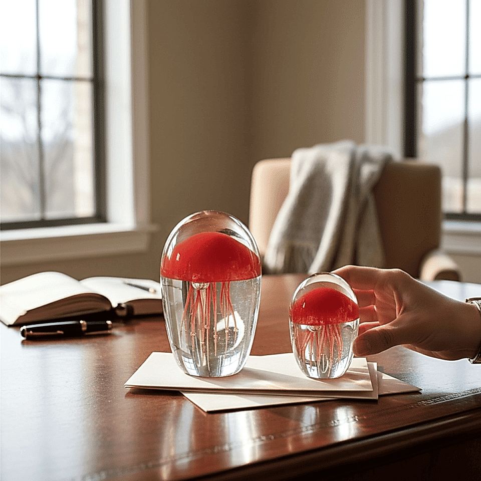 2Lİ CAM DENİZ ANASI OBJE