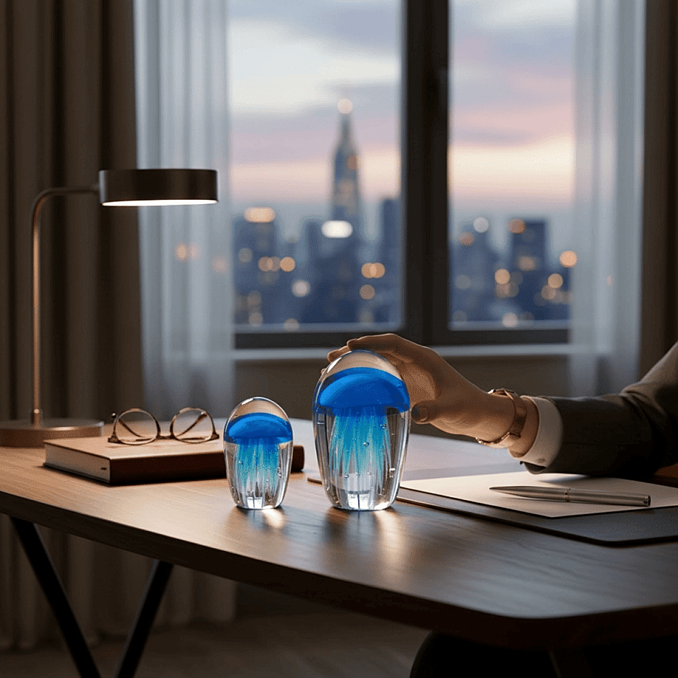 2Lİ CAM DENİZ ANASI OBJE