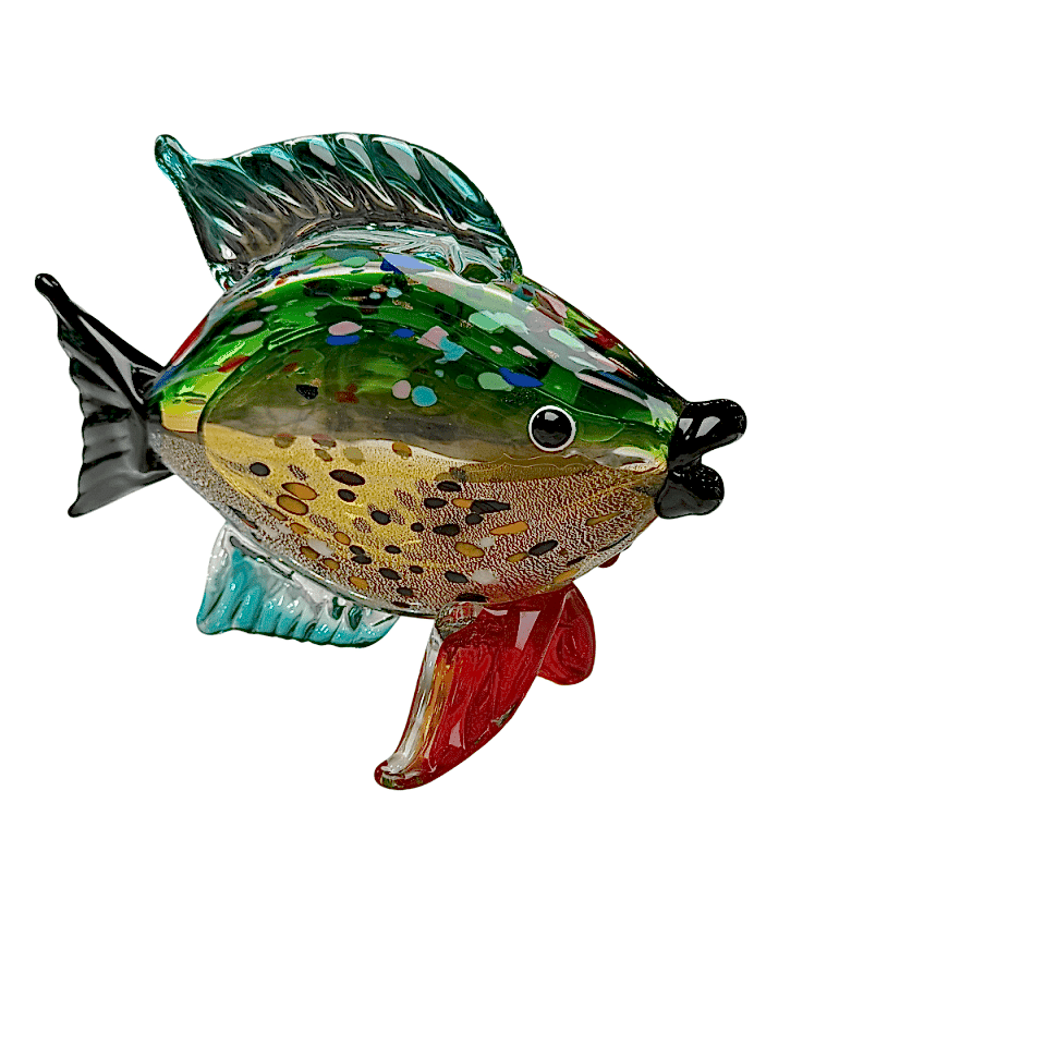 RENKLİ CAM BALIK DEKOR