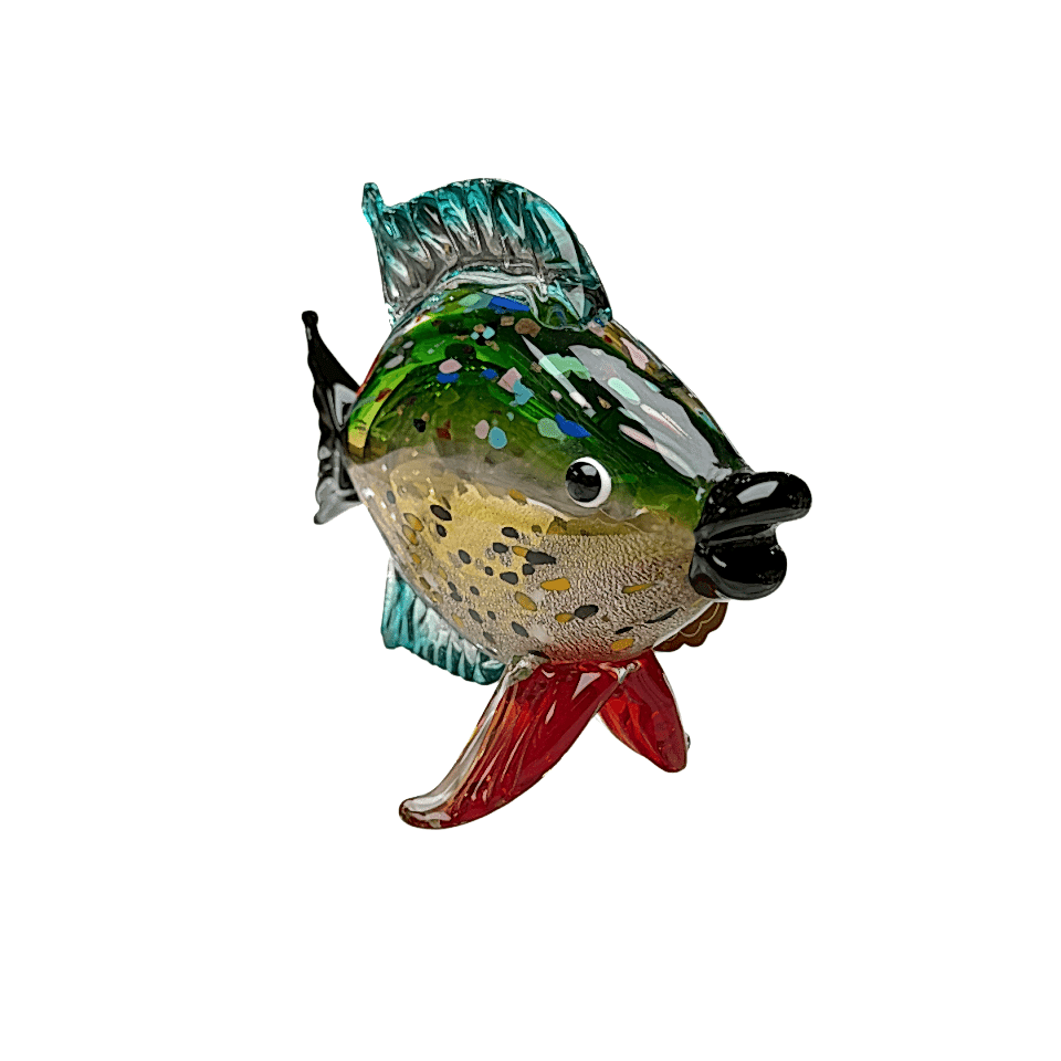 RENKLİ CAM BALIK DEKOR