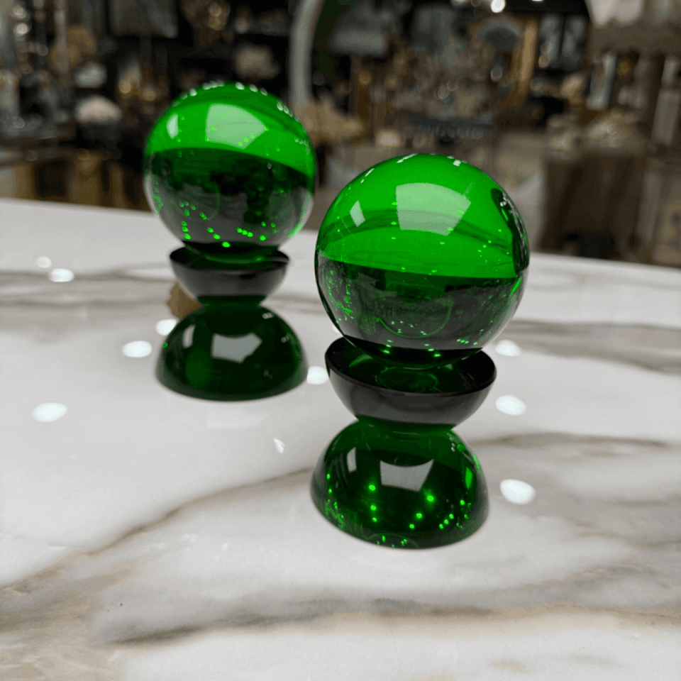 2Lİ CAM KRİSTAL SİLİNDİR OBJE