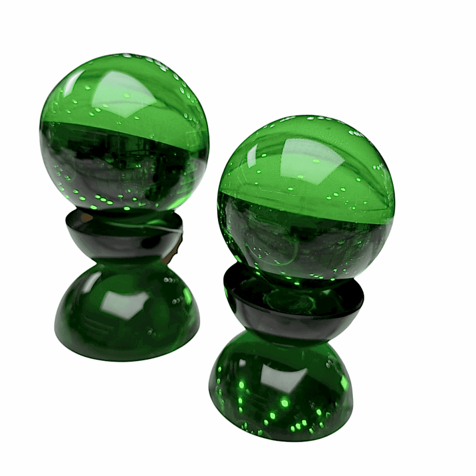 2Lİ CAM KRİSTAL SİLİNDİR OBJE