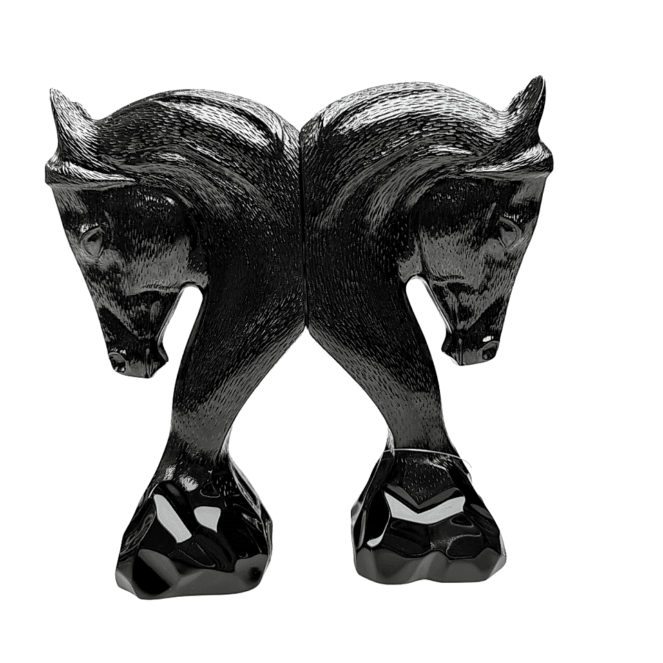 AKRİLİK 2Lİ AT KİTAP TUTUCU