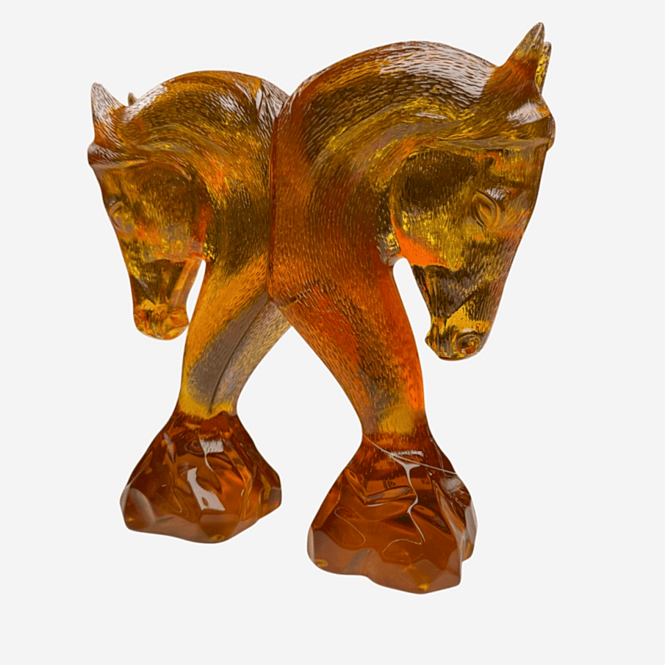 AKRİLİK 2Lİ AT KİTAP TUTUCU