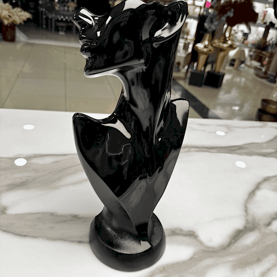 AKRİLİK KADIN BÜST DEKORATİF OBJE