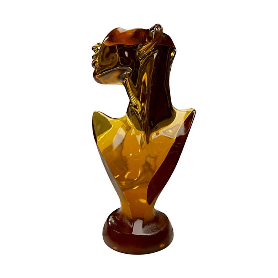 AKRİLİK KADIN BÜST DEKORATİF OBJE