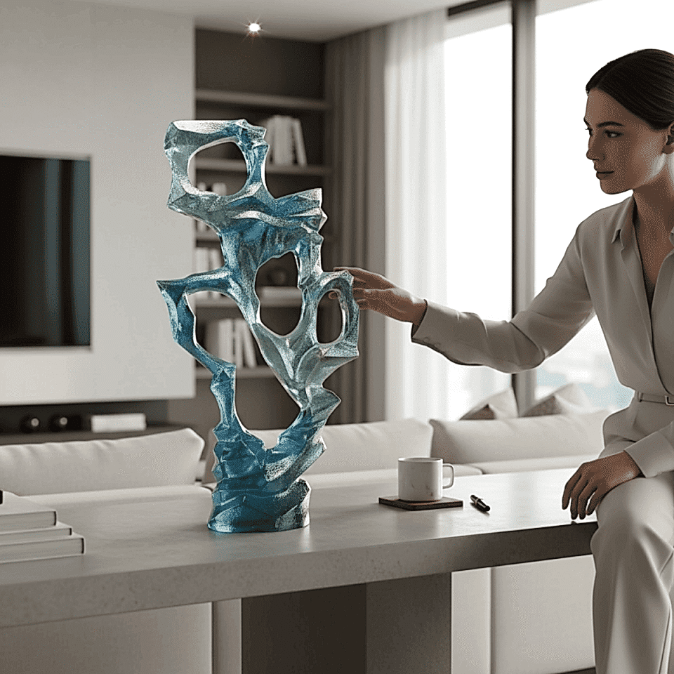 AKRİLİK MERCAN DEKORATİF OBJE