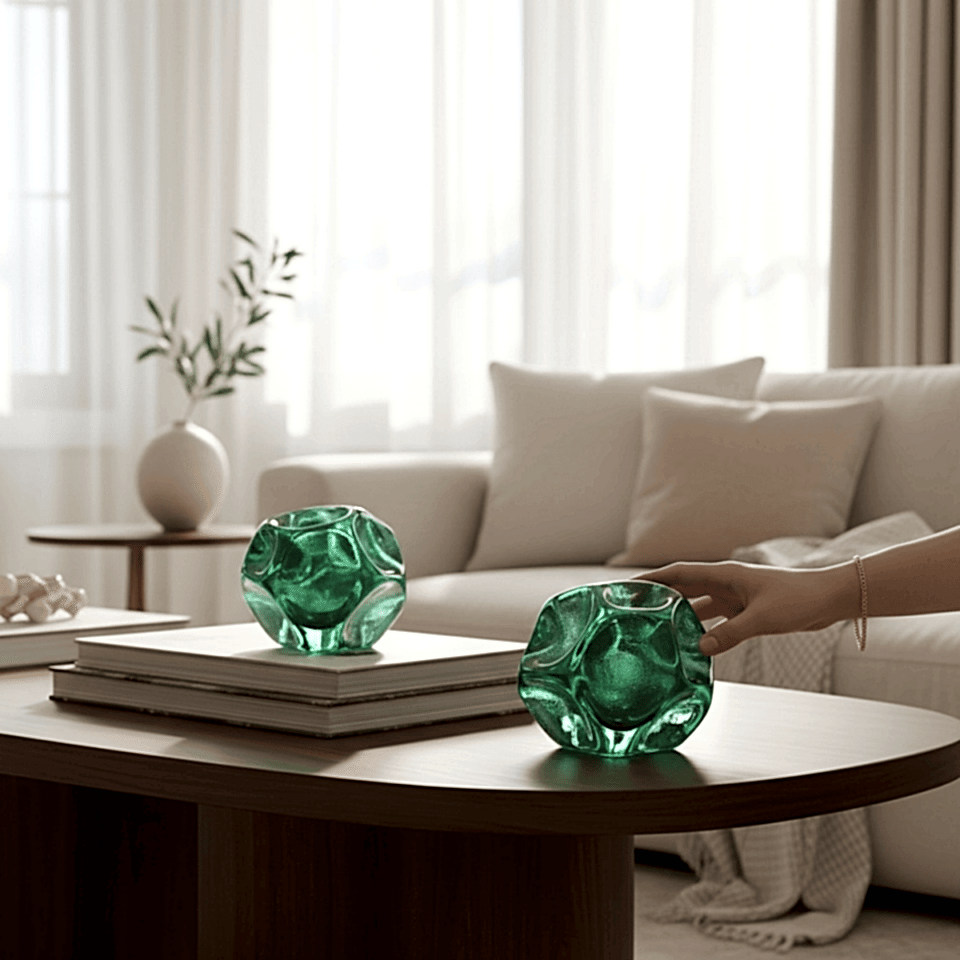 AKRİLİK 2'Lİ METEOR OBJE