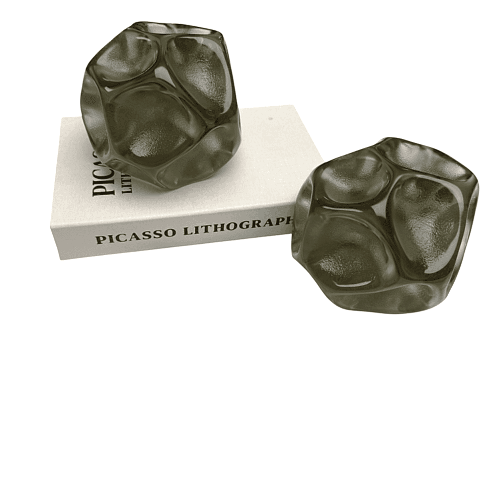 AKRİLİK 2'Lİ METEOR OBJE