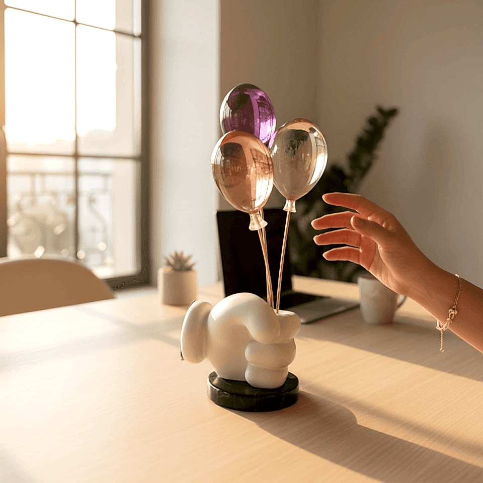 AKRİLİK BALON DEMET OBJE