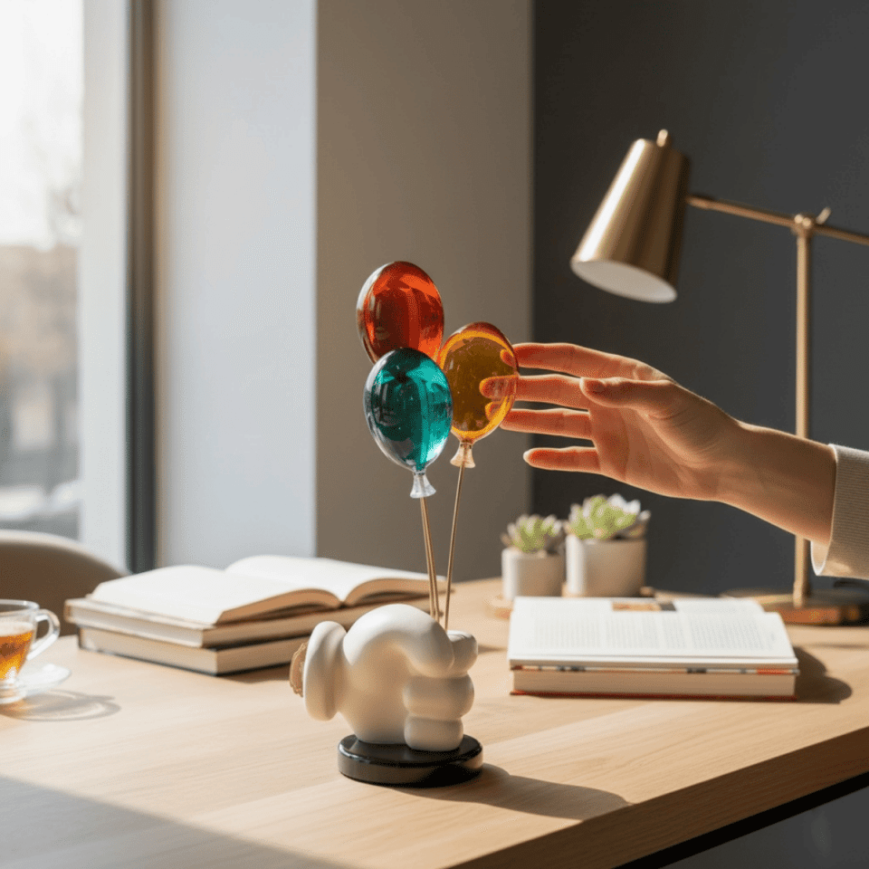 AKRİLİK BALON DEMET OBJE