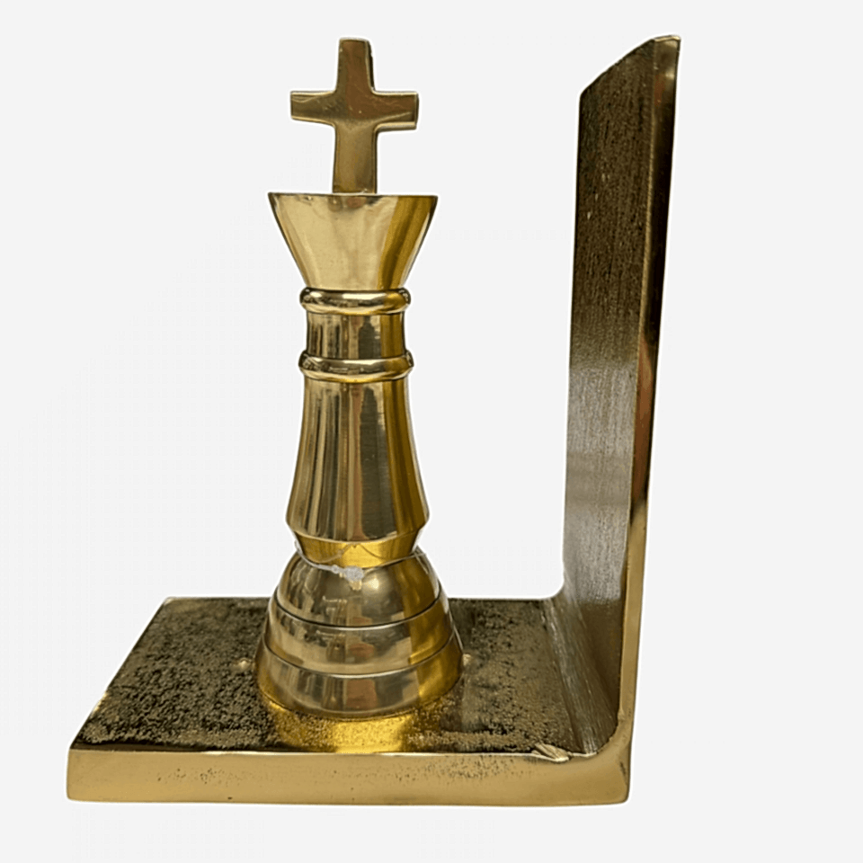 SATRANÇ FİGÜRLÜ 2'Lİ KİTAP TUTUCU