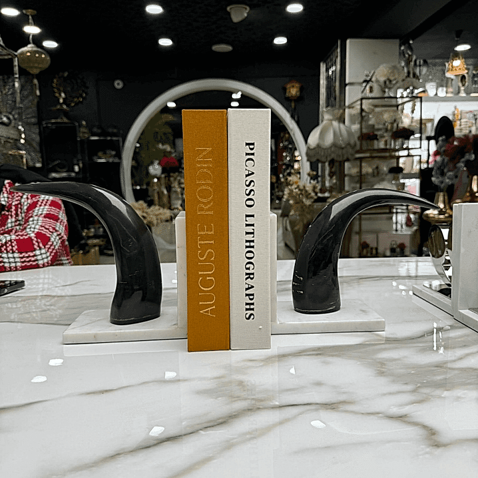 MERMER KAİDELİ 2'Lİ KİTAP TUTUCU