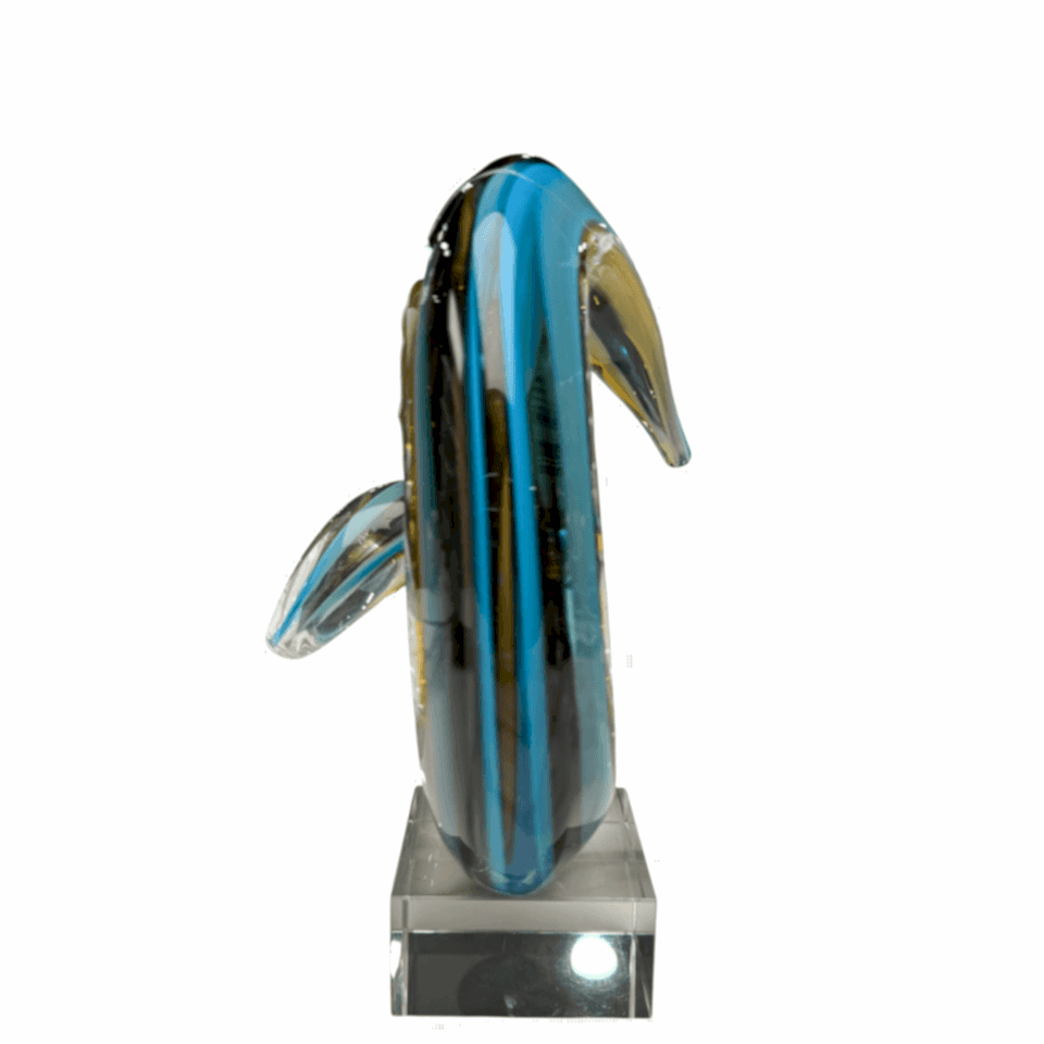 CAM SPİRAL SOYUT DEKORATİF OBJE