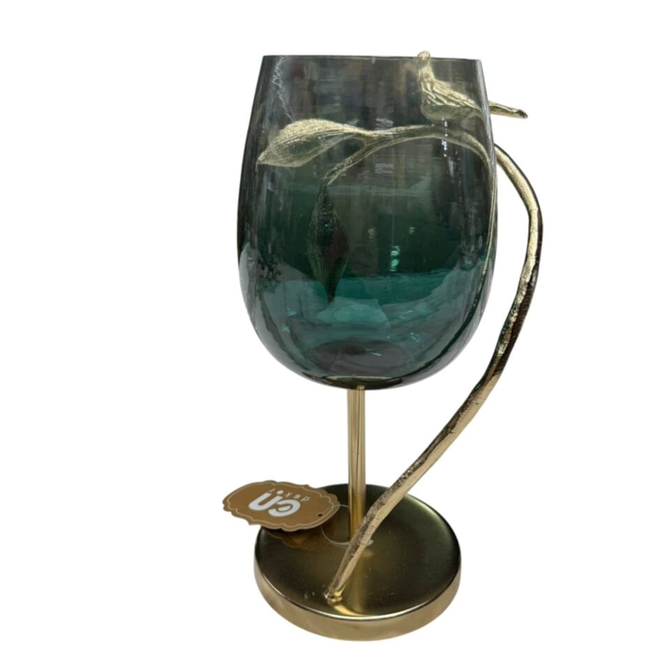 KUŞ FİGÜRLÜ DEKORATİF ŞAMDAN KÜÇÜK