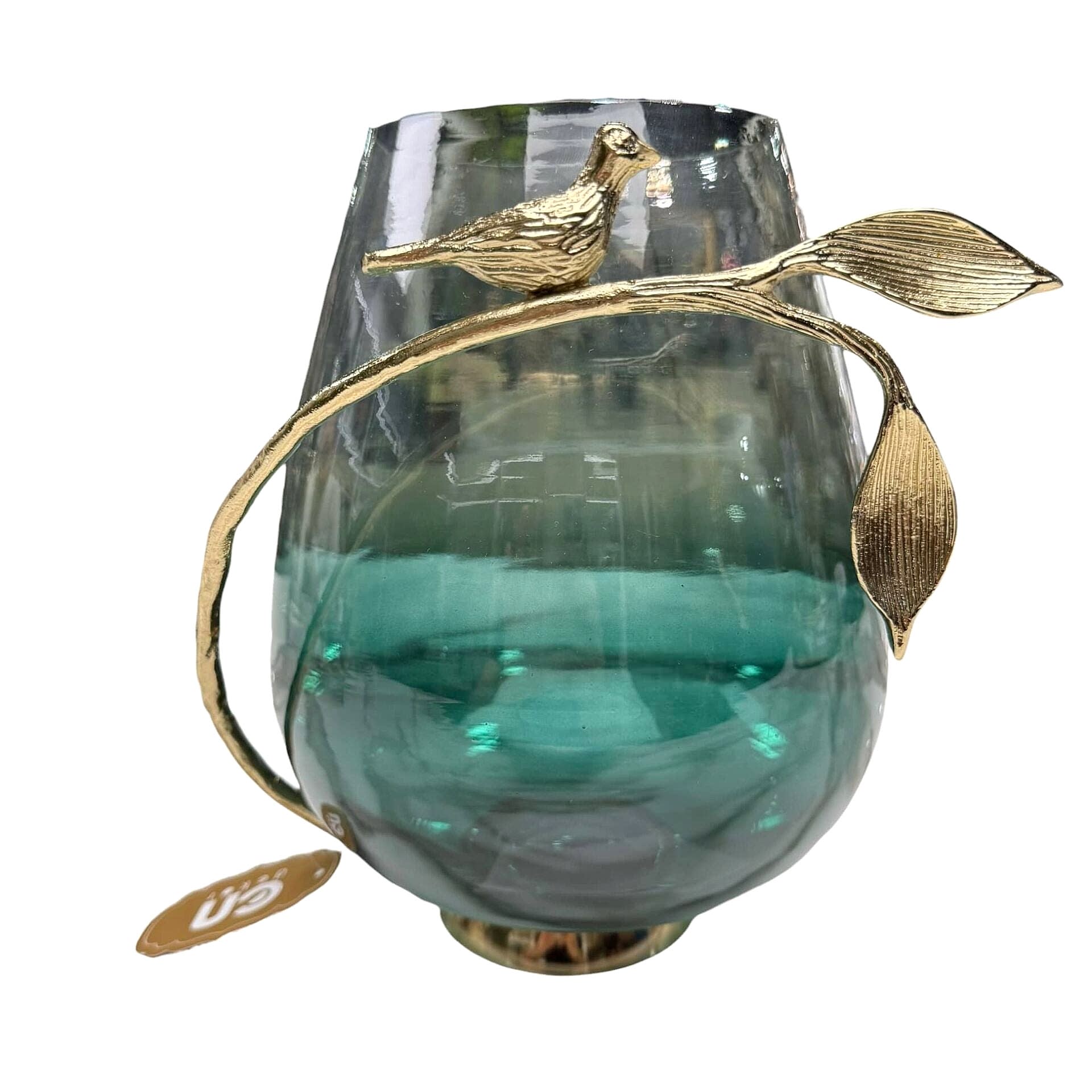 KUŞ FİGÜRLÜ DEKORATİF VAZO