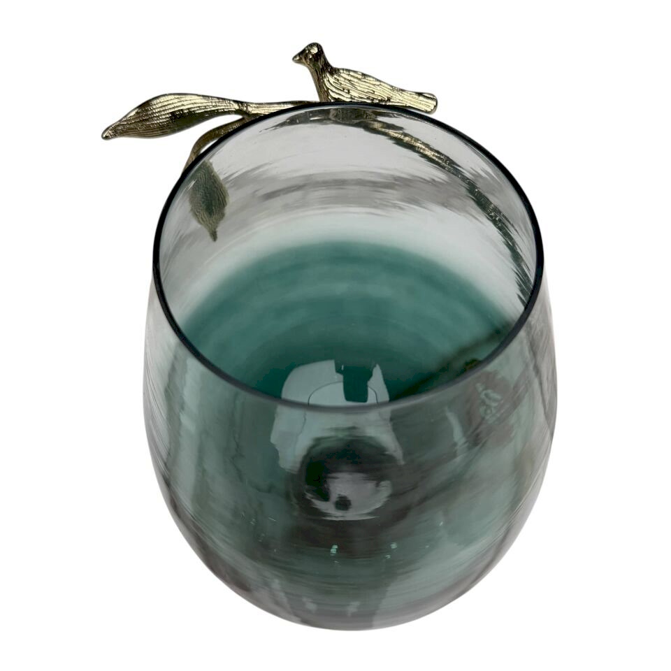 KUŞ FİGÜRLÜ DEKORATİF VAZO