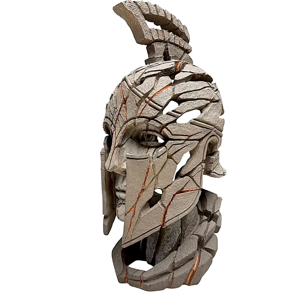 ÇATLAK EFEKTLİ DEKORATİF SAVAŞÇI BÜSTÜ