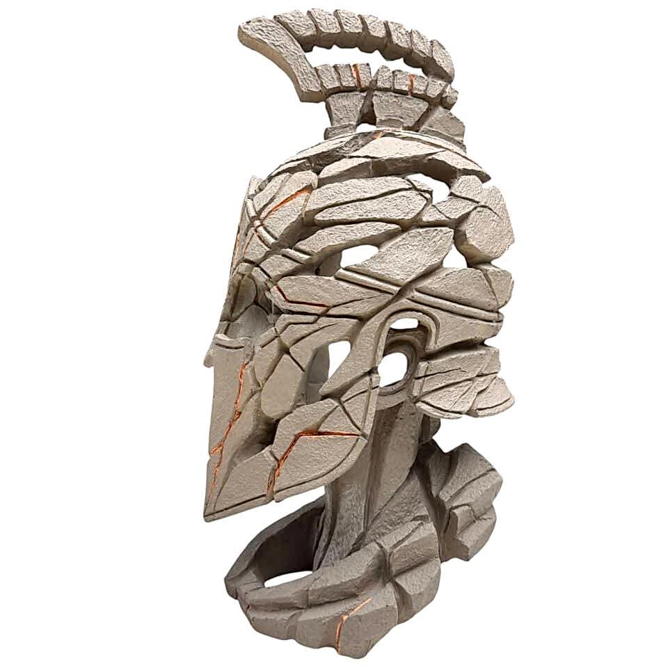 ÇATLAK EFEKTLİ DEKORATİF SAVAŞÇI BÜSTÜ