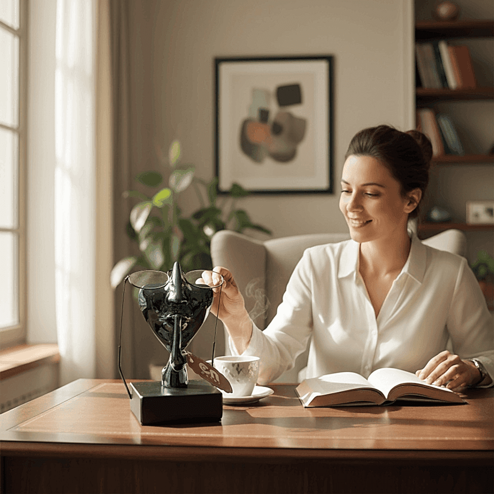 GÖZLÜK TUTUCU DEKORATİF OBJE