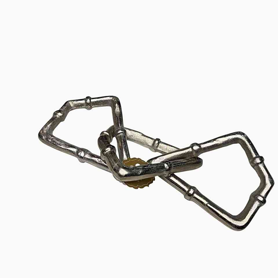 DEKORATİF GÜMÜŞ ZİNCİR OBJE