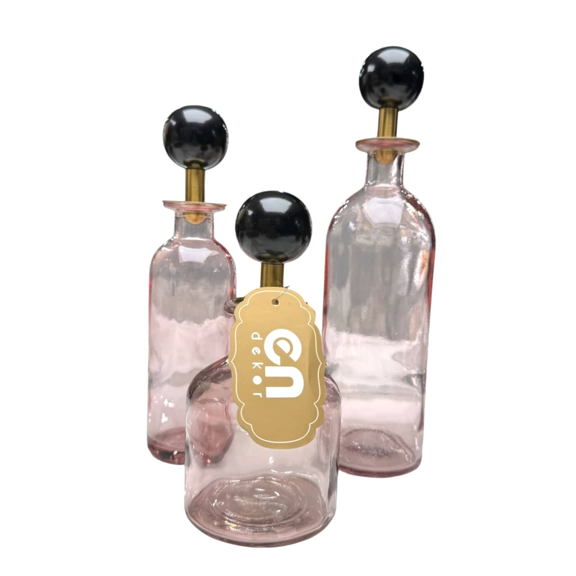 3'LÜ CAM ŞİŞE SET